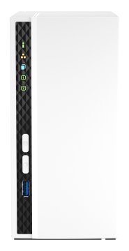 QNAP TS-233 server NAS e di archiviazione Tower ARM Cortex-A55 2 GB 0 TB QNAP QTS Bianco