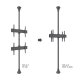Multibrackets 3637 Supporto per display espositivi 165,1 cm (65