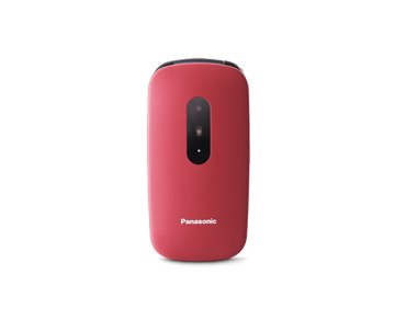 Panasonic KX-TU446EXR 6,1 cm (2.4") 110 g Rosso Telefono per anziani