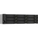 QNAP TS-1264U-RP NAS Armadio (2U) Intel® Celeron® 4 GB DDR4 0 TB QNAP QTS Alluminio, Nero 6