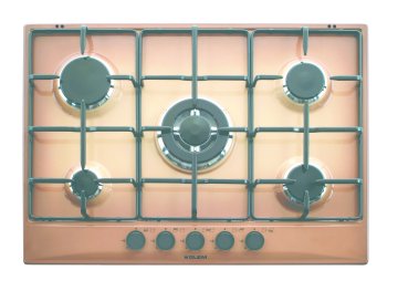 Glem Gas GT755TF piano cottura Marrone Da incasso 70 cm 5 Fornello(i)