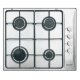 Glem Gas GTL64IX Acciaio inox Da incasso 60 cm 4 Fornello(i) 2