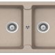 Glem Gas LS286S lavello Lavello ad incasso Rettangolare Cristalite 2