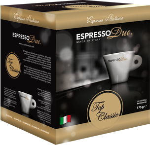 EspressoDue Top Classic Capsule caffè 25 pz