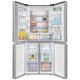 Hisense RQ563N4AI1 frigorifero side-by-side Libera installazione 454 L F Acciaio inossidabile 7