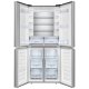 Hisense RQ563N4AI1 frigorifero side-by-side Libera installazione 454 L F Acciaio inox 8