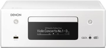 Denon RCD-N11DAB Lettore CD HiFi Bianco
