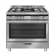Glem Gas ST965VI cucina Elettrico/Gas Acciaio inox 2