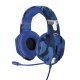 Trust GXT 322B Carus Auricolare Cablato A Padiglione Gaming Nero, Blu 2