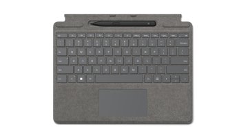 Microsoft Signature with Slim Pen 2 QWERTY Italiano Microsoft Cover port Platino