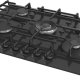 Gorenje GTW7C51B piano cottura Nero Da incasso 75 cm Gas 5 Fornello(i) 3