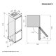 Samsung BRB26603DWW frigorifero F1rst™ Combinato da Incasso con congelatore Total No Frost 1.78m 264 L Classe D 4