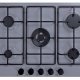 Elleci STYLE 75 G48 Grigio Da incasso 75 cm Gas 5 Fornello(i) 2