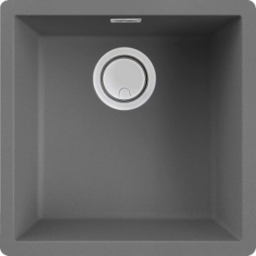 Elleci Zen 102 Lavello montato su piano Quadrato Keratek plus