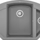 Elleci Easy Corner Lavello montato su piano Angolo Granitek 2
