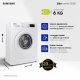 Samsung WW60A3120WE/ET lavatrice slim a caricamento frontale 6 kg Classe C 1200 giri/min, Porta bianca + Panel bianco 3