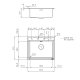 Foster 4505050 lavello Rettangolare Acciaio inox 3