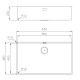 Foster 3143850 lavello Lavello sottopiano Rettangolare Acciaio inox 3
