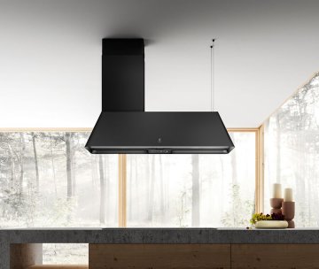 Elica IKONA MAXXI PURE Cappa aspirante a isola Nero 800 m³/h
