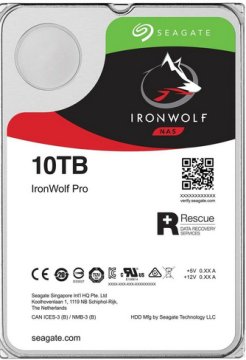 Seagate IronWolf Pro ST10000NE000 disco rigido interno 10 TB 7200 Giri/min 256 MB 3.5" Serial ATA III