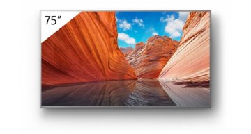 Sony FWD-75X81J visualizzatore di messaggi Pannello piatto per segnaletica digitale 190,5 cm (75") LED Wi-Fi 440 cd/m² 4K Ultra HD Nero Android 10
