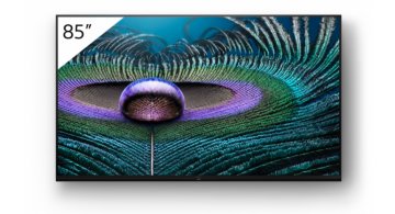 Sony FWD-85Z9J visualizzatore di messaggi Pannello piatto per segnaletica digitale 2,16 m (85") LED Wi-Fi 8K Ultra HD Nero Android 10