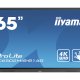 iiyama TE6502MIS-B1AG visualizzatore di messaggi Pannello piatto interattivo 165,1 cm (65