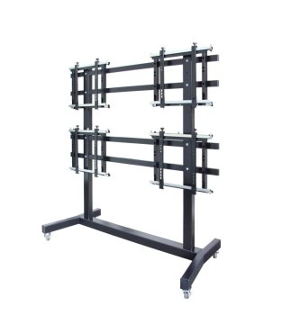 ITB OM07095 Supporti a parete per TV 139,7 cm (55") Pavimento Nero