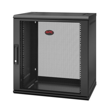 APC NetShelter WX 12U Single Hinged Wall-mount Enclosure 400mm Deep Da parete Nero