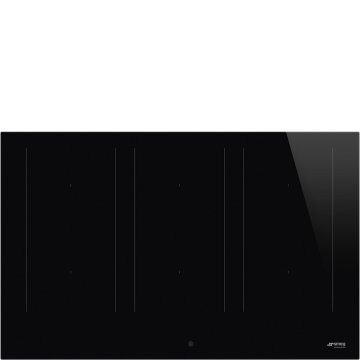Smeg Universal Classica Piano di cottura SIM3864D Nero