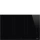 Smeg Universal Classica Piano di cottura SIM3864D Nero 2