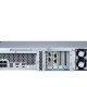 QNAP TS-h1283XU-RP NAS Armadio (2U) Intel Xeon E E-2136 32 GB DDR4 0 TB QuTS hero Nero 3