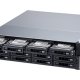 QNAP TS-h1683XU-RP NAS Armadio (3U) Intel Xeon E E-2136 128 GB DDR4 0 TB QuTS hero Nero 3