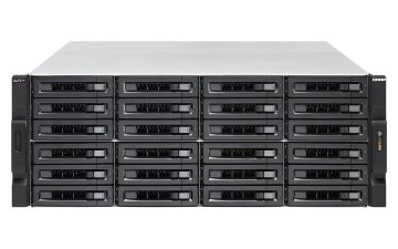 QNAP TS-h2483XU-RP NAS Armadio (4U) Intel Xeon E E-2136 128 GB DDR4 0 TB QuTS hero Nero