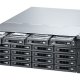 QNAP TS-h2483XU-RP NAS Armadio (4U) Intel Xeon E E-2136 128 GB DDR4 0 TB QuTS hero Nero 10