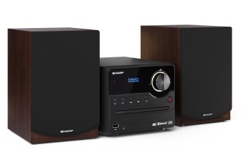 Sharp XL-B517D Microsistema audio per la casa 45 W Marrone