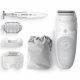 Braun Silk-épil 5 5-805, Epilatore Donna Per I Primi Utilizzi, Per Un’Epilazione Delicata, Bianco/Grigio 5