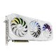 ASUS ROG -STRIX-RTX3090-O24G-WHITE NVIDIA GeForce RTX 3090 24 GB GDDR6X 9