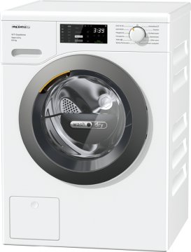 Miele WTD165 WPM lavasciuga Libera installazione Caricamento frontale Bianco D
