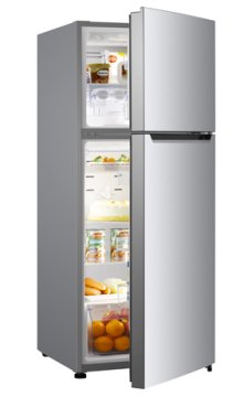 Hisense RT417N4DC1 frigorifero con congelatore Libera installazione 321 L F Acciaio inox