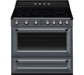 Smeg Victoria Cucina TR90IGR2 Slate Grey