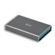 i-tec C31MYSAFEU315 contenitore di unità di archiviazione Box esterno HDD/SSD Grigio, Turchese 2.5