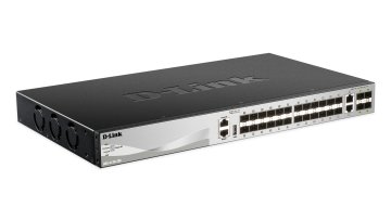 D-Link DGS-3130-30S Gestito L3 Nero, Grigio