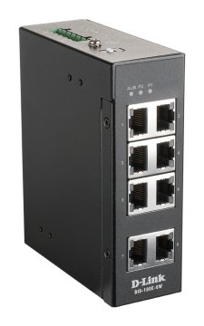 D-Link DIS-100E-8W switch di rete Non gestito L2 Fast Ethernet (10/100) Nero