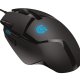 Logitech G 910-004067 mouse Gaming USB tipo A Ottico 4000 DPI 2