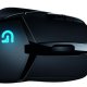 Logitech G 910-004067 mouse Gaming USB tipo A Ottico 4000 DPI 7