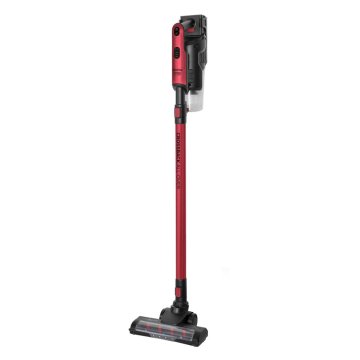 Taurus Crossback All Over Aspirapolvere a bastone 2 in 1 Batteria Secco EPA Senza sacchetto Nero, Rosso 2,2 Ah