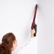 Taurus Crossback All Over Aspirapolvere a bastone 2 in 1 Batteria Secco EPA Senza sacchetto Nero, Rosso 2,2 Ah 8