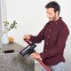 Taurus Crossback All Over Aspirapolvere a bastone 2 in 1 Batteria Secco EPA Senza sacchetto Nero, Rosso 2,2 Ah 9