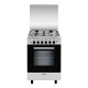 Glem Gas A554GI cucina Elettrico/Gas Acciaio inox 2